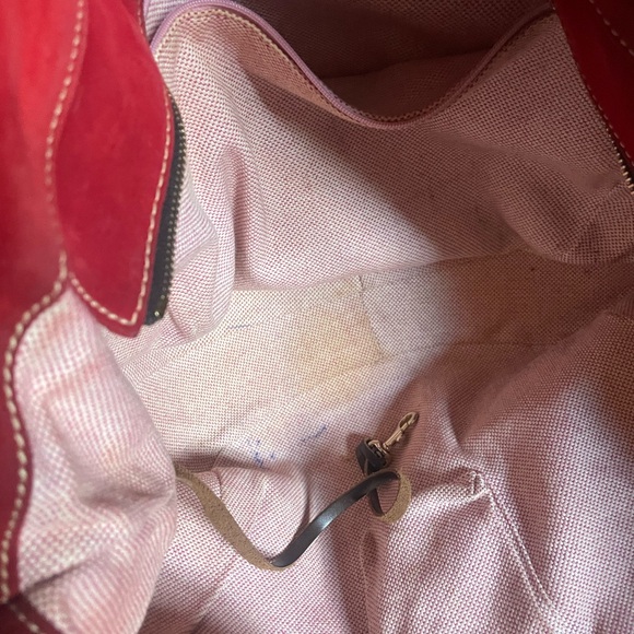 Dooney Bourke suede tote satchel - Picture 9 of 10